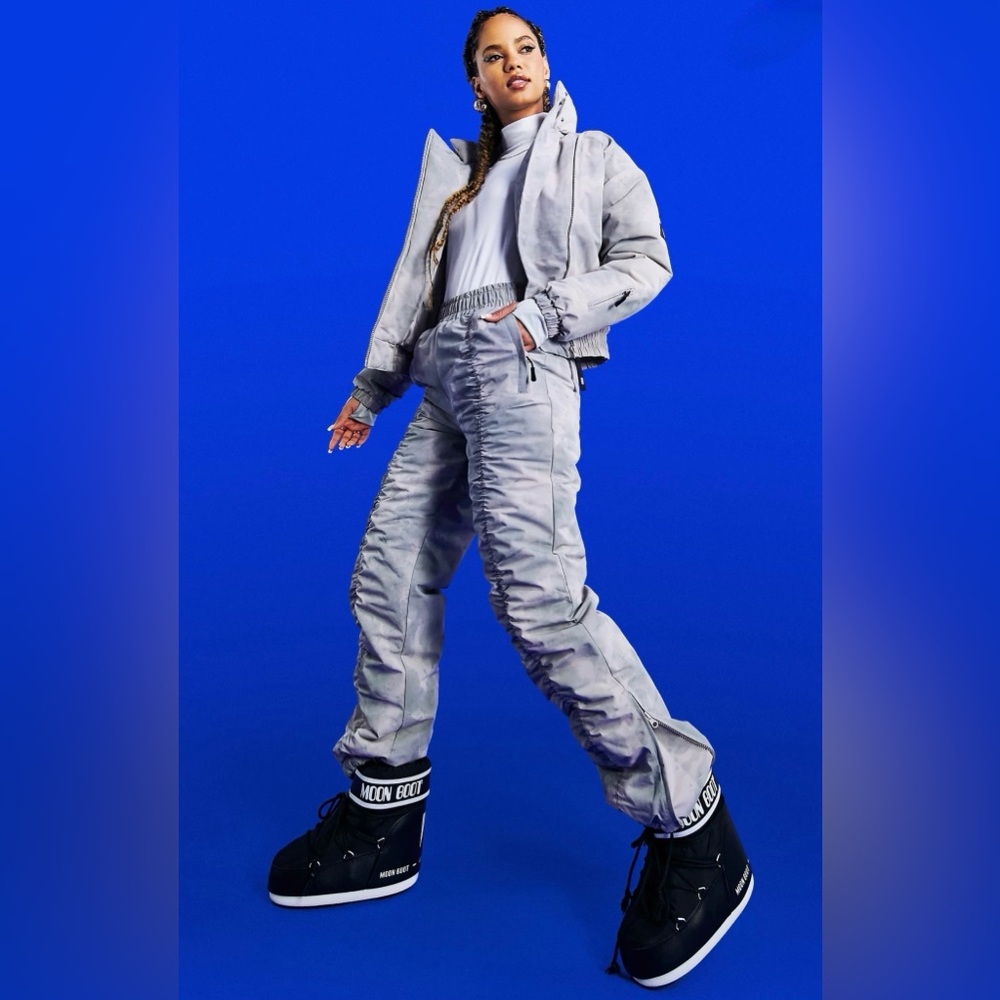 ASOS 4505 Ski Zip Through Snow Jacket (US 10) & Joggers (US 12) Set
